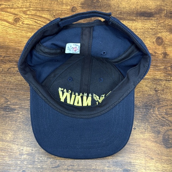 Navy Blue America's Navy Cap - Picture 3 of 6